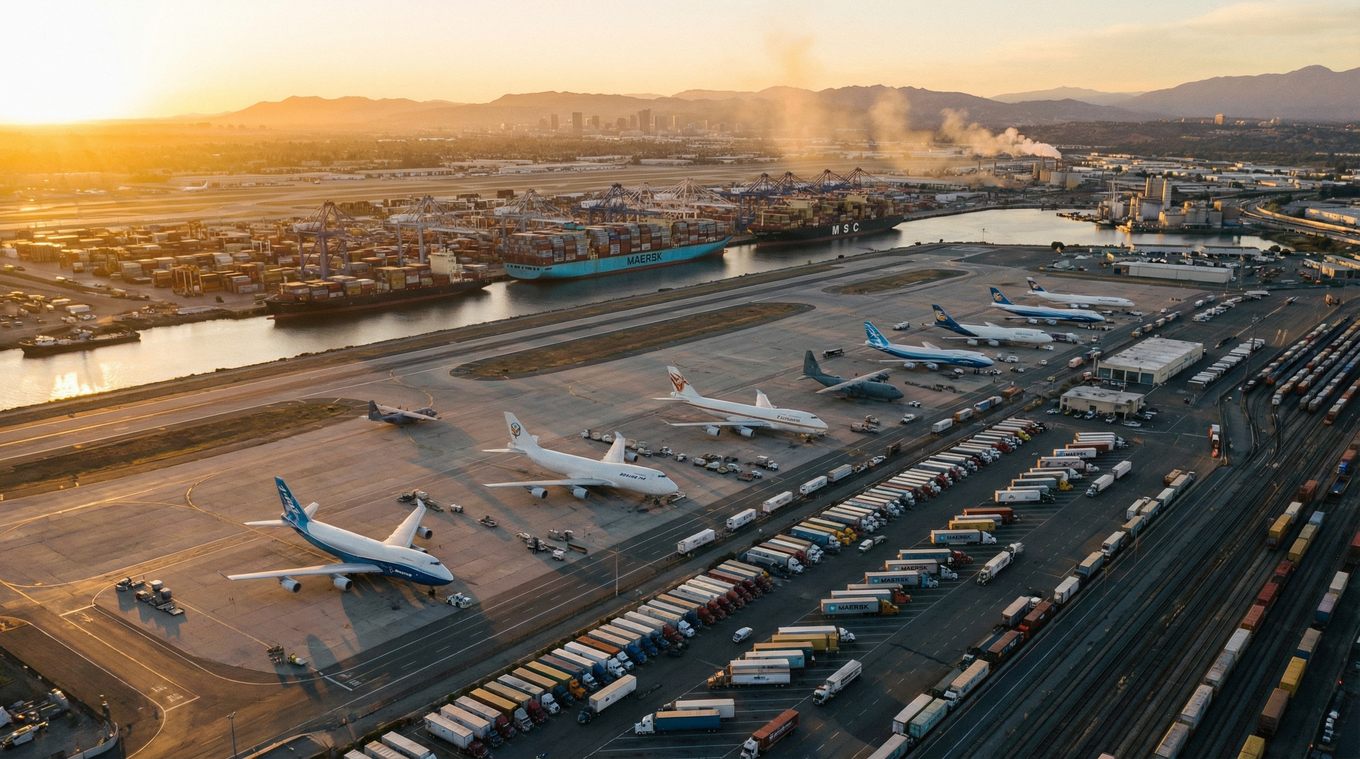 Multimodal logistics hub